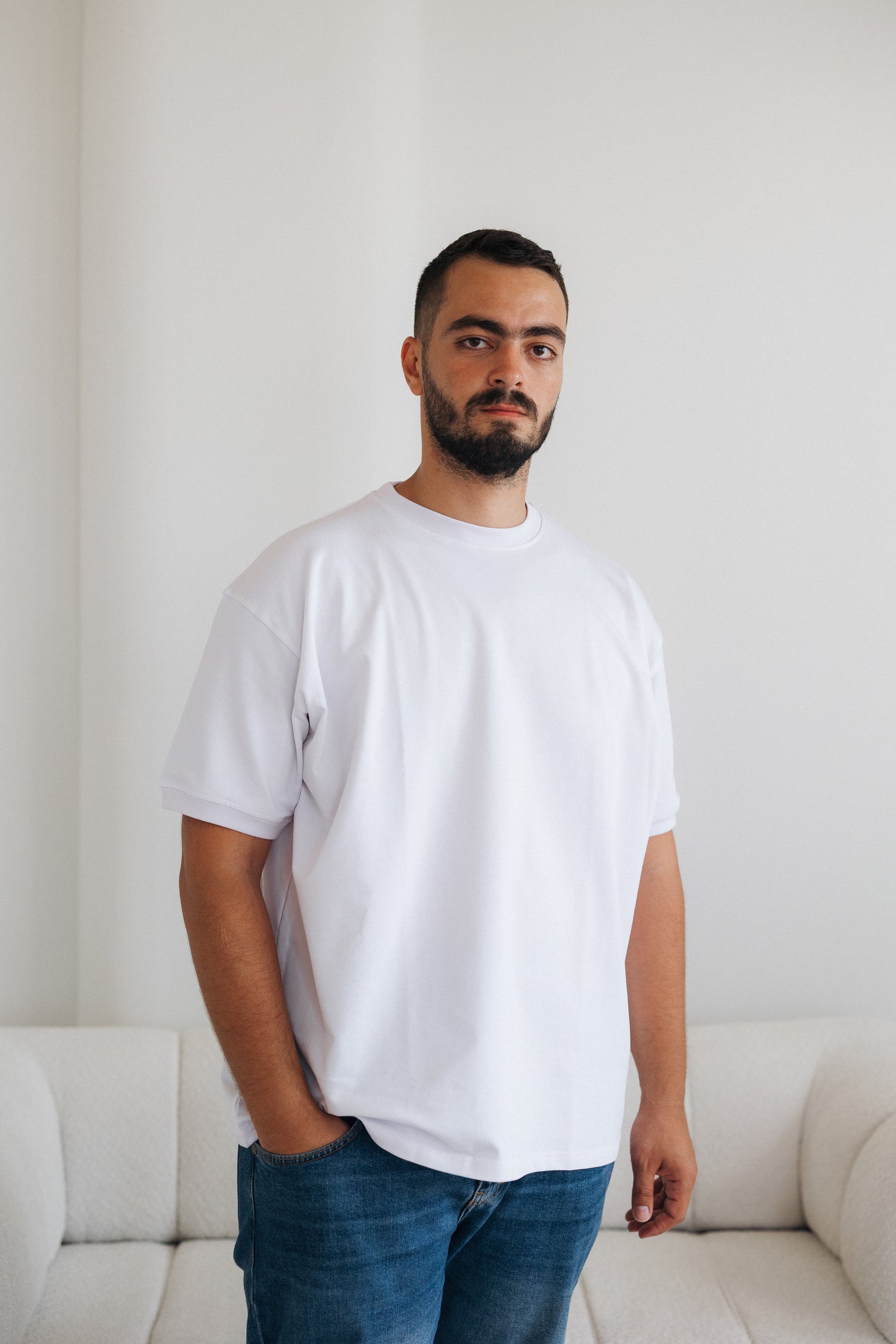 Boxy Fit Tee 100% Premium Cotton