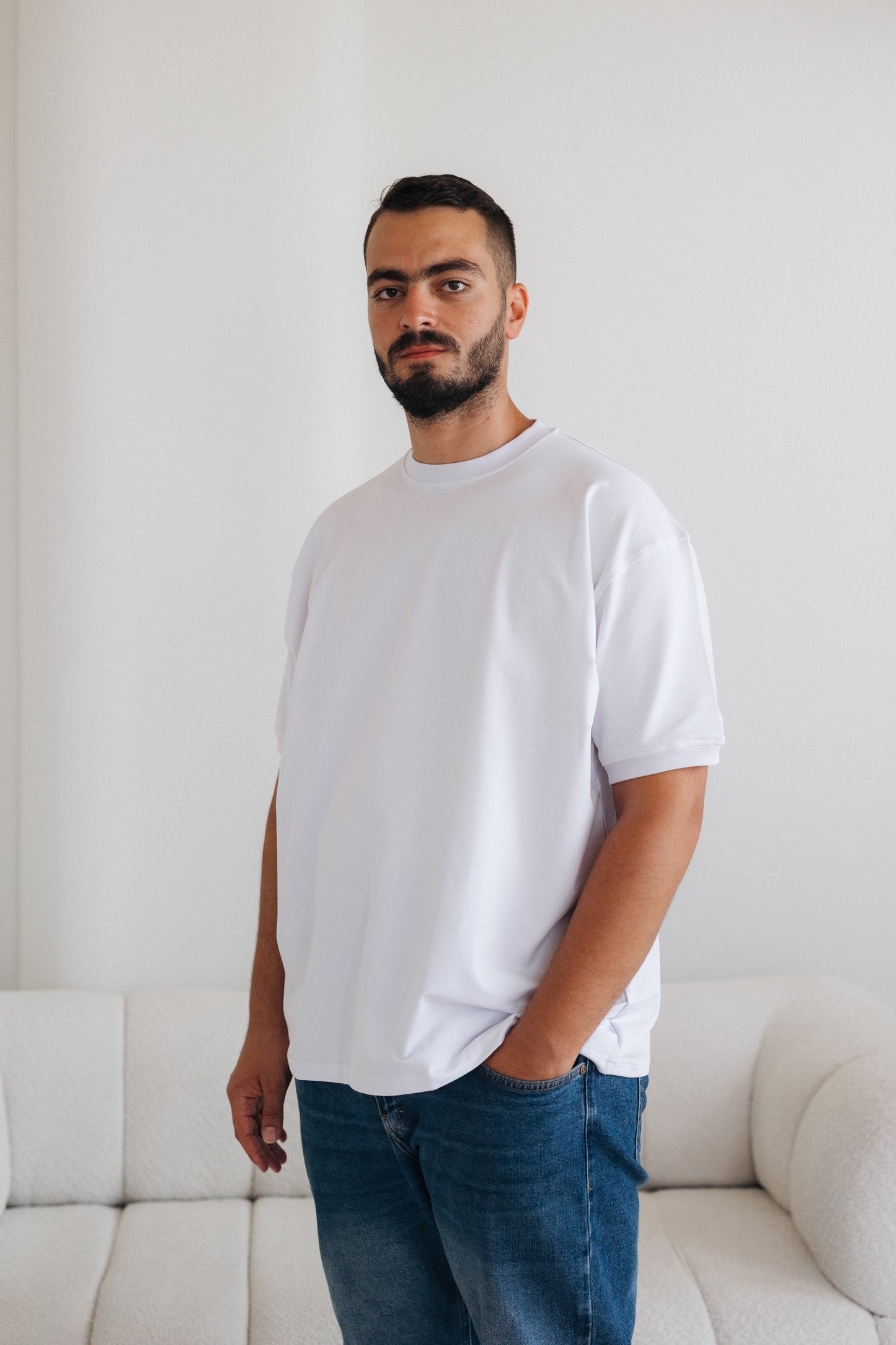 Boxy Fit Tee 100% Premium Cotton