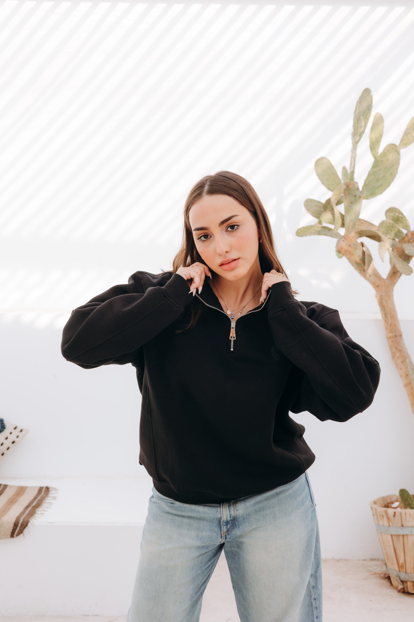 Quarter Zipper Unisex