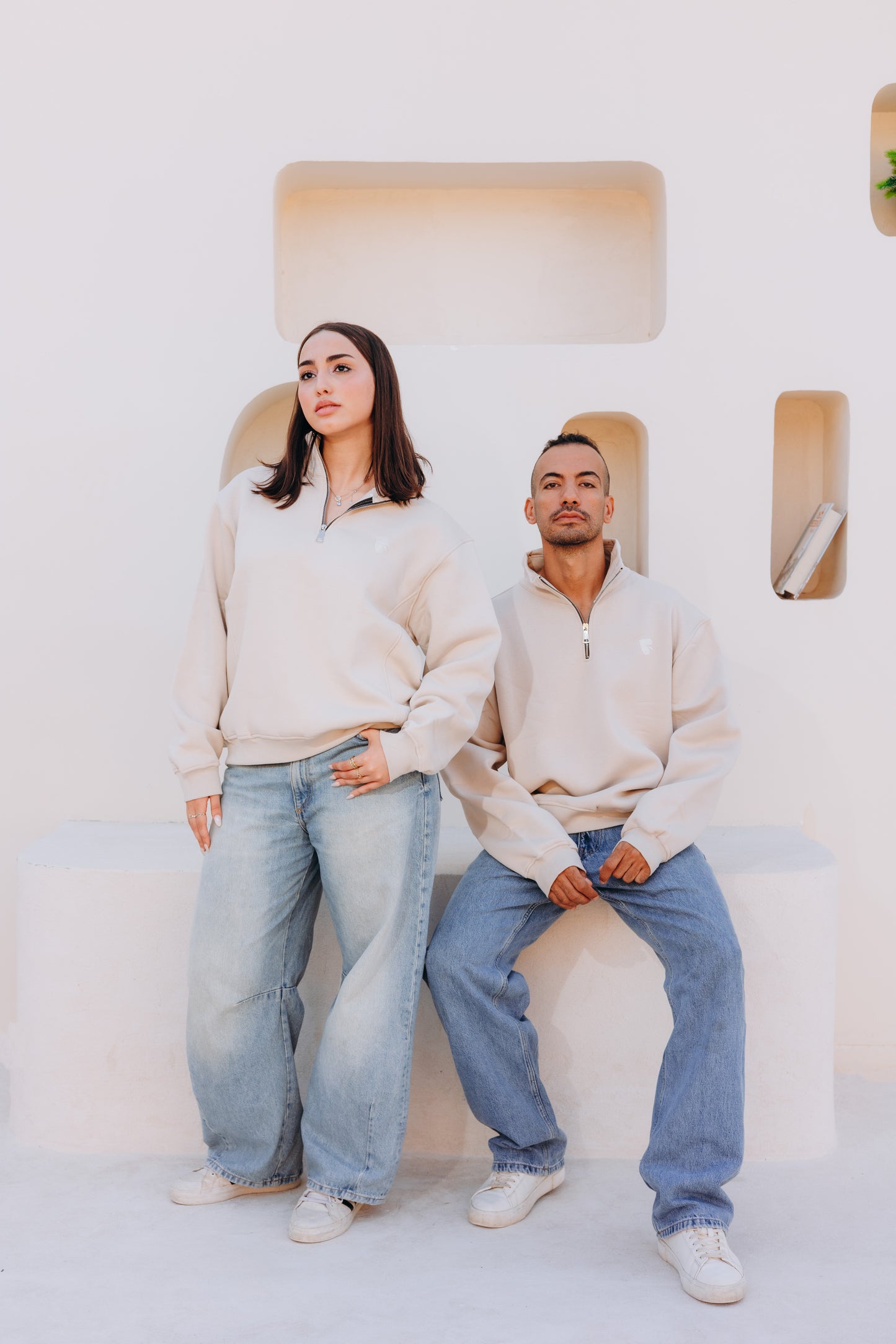 Quarter Zipper Unisex