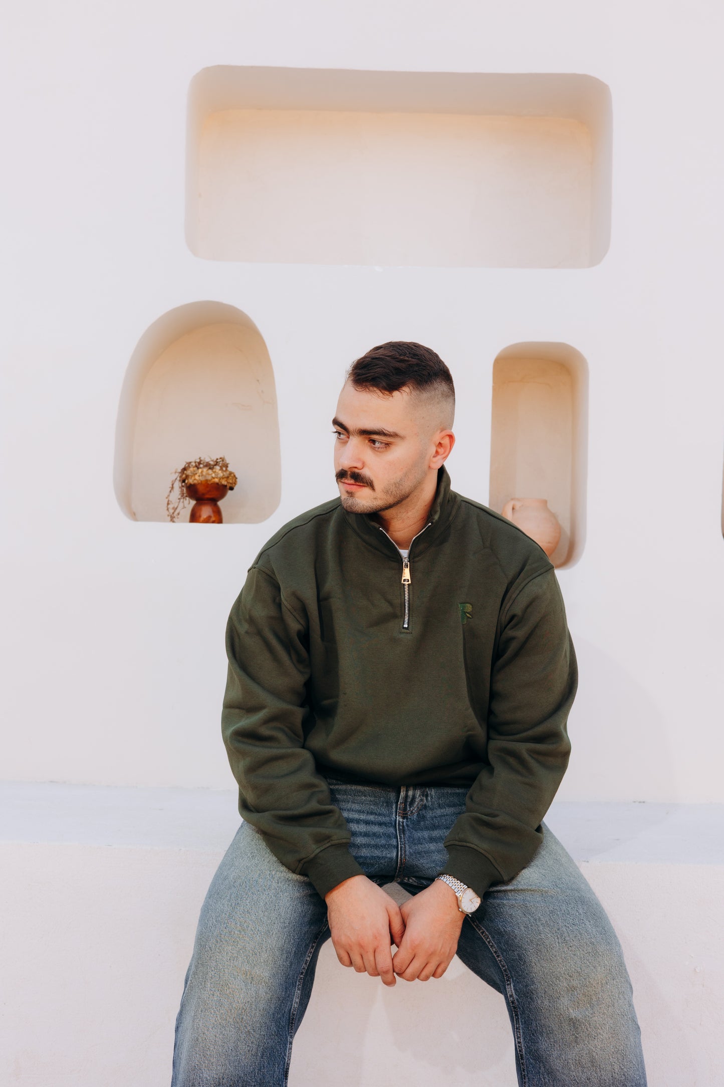 Quarter Zipper Unisex