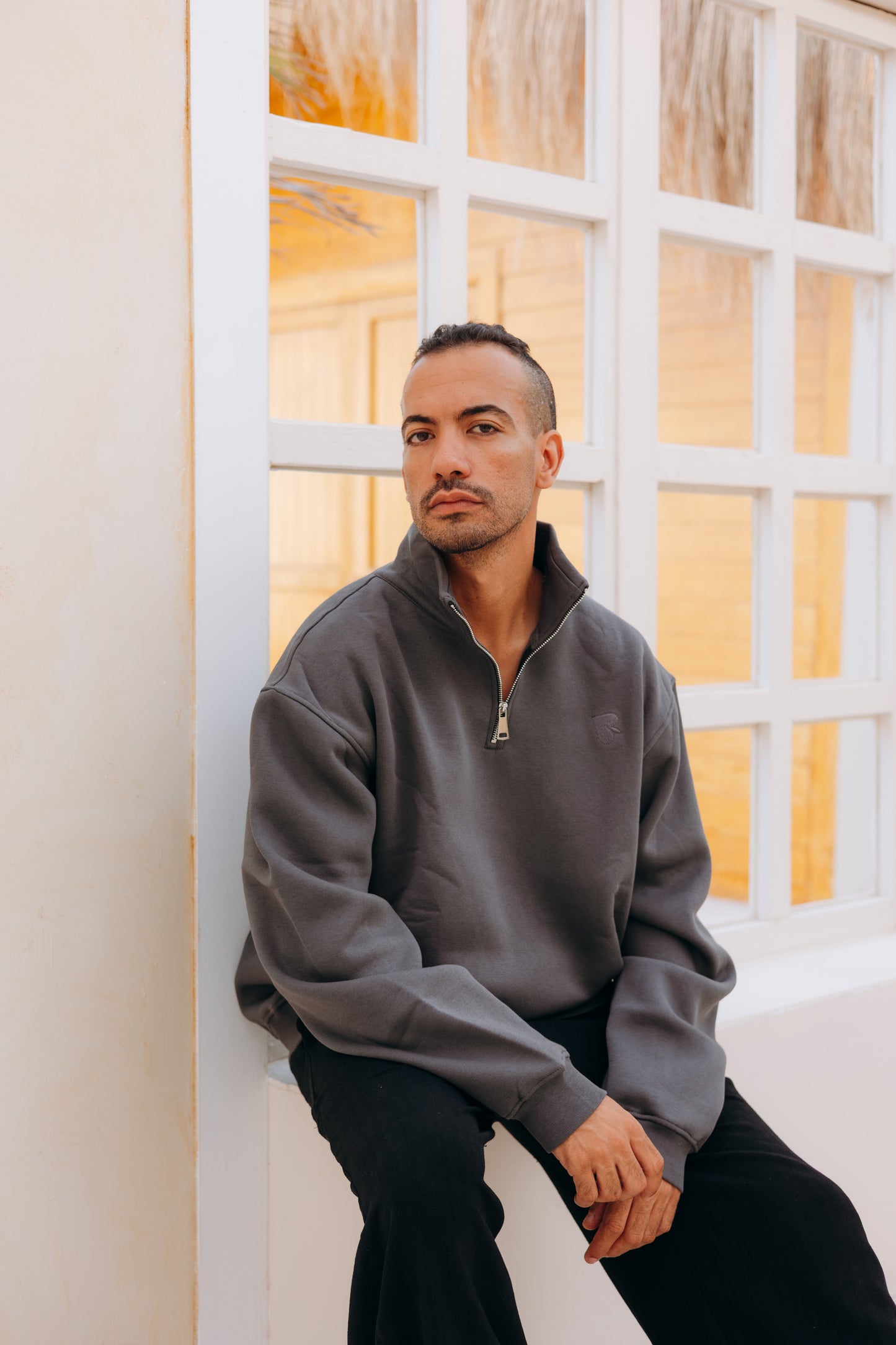 Quarter Zipper Unisex