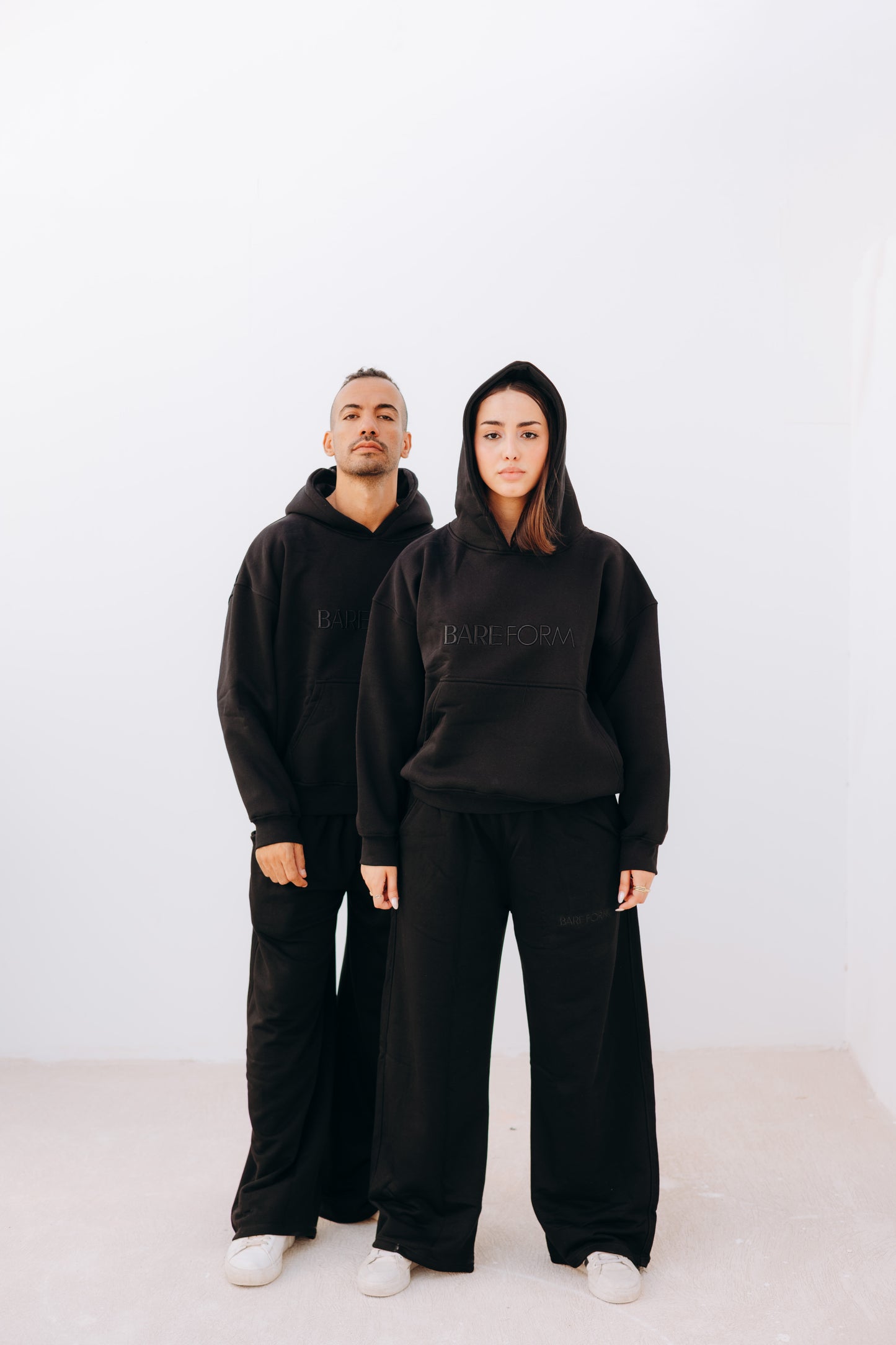 Unisex oversized Black Hoodie