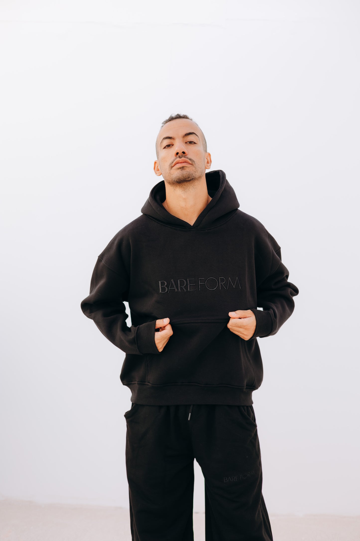 Unisex oversized Black Hoodie