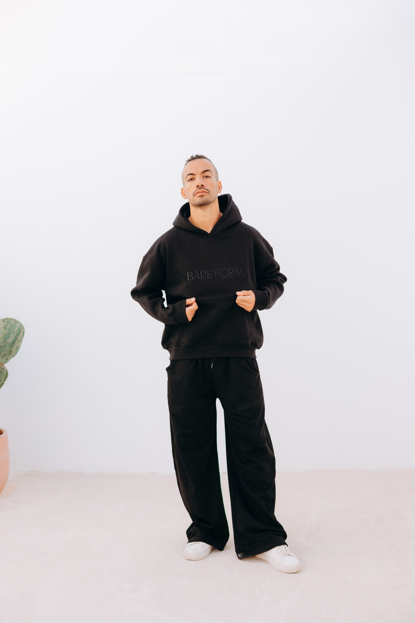 Unisex oversized Black Hoodie