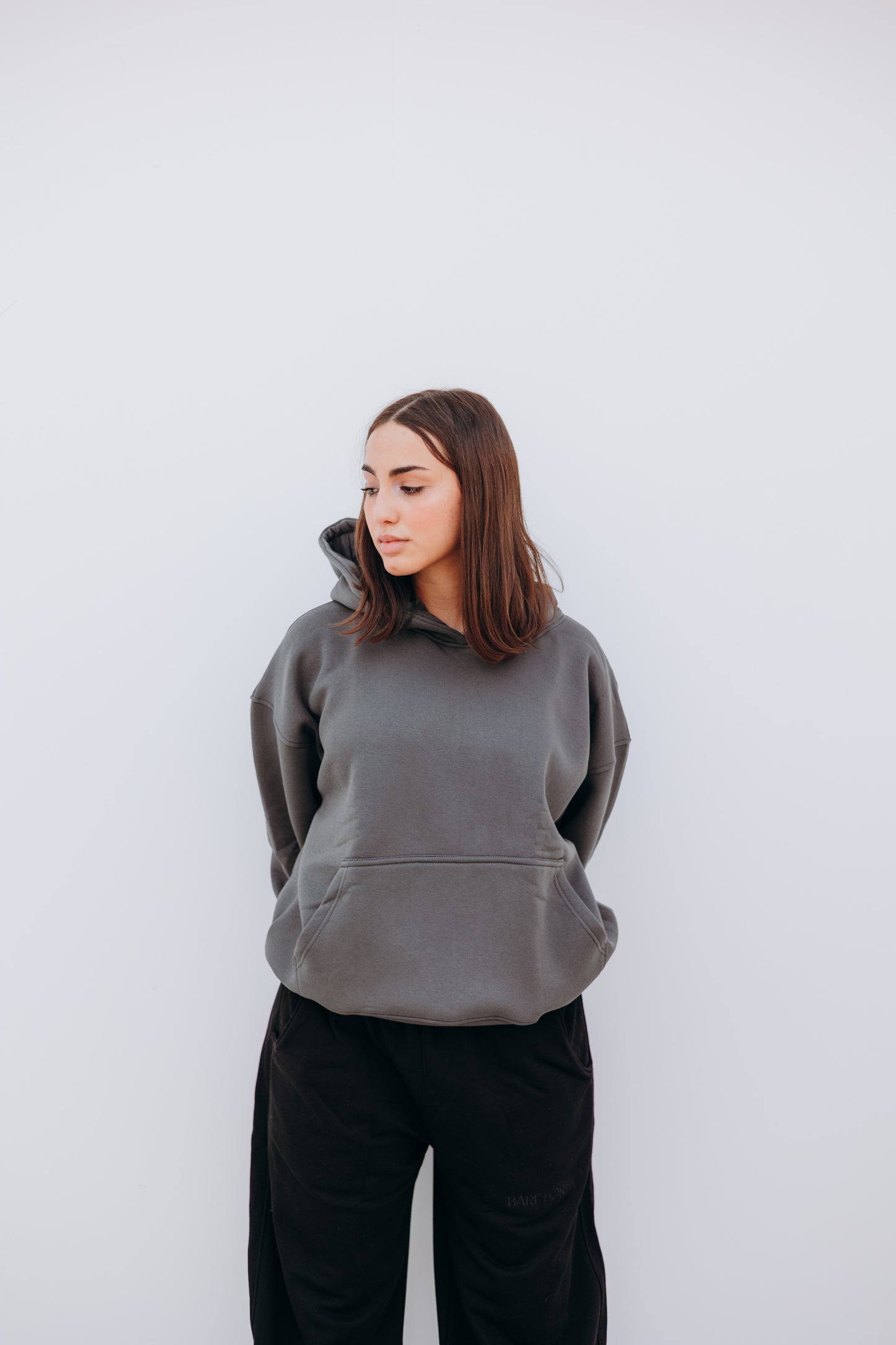 Unisex oversized Grey Hoodie